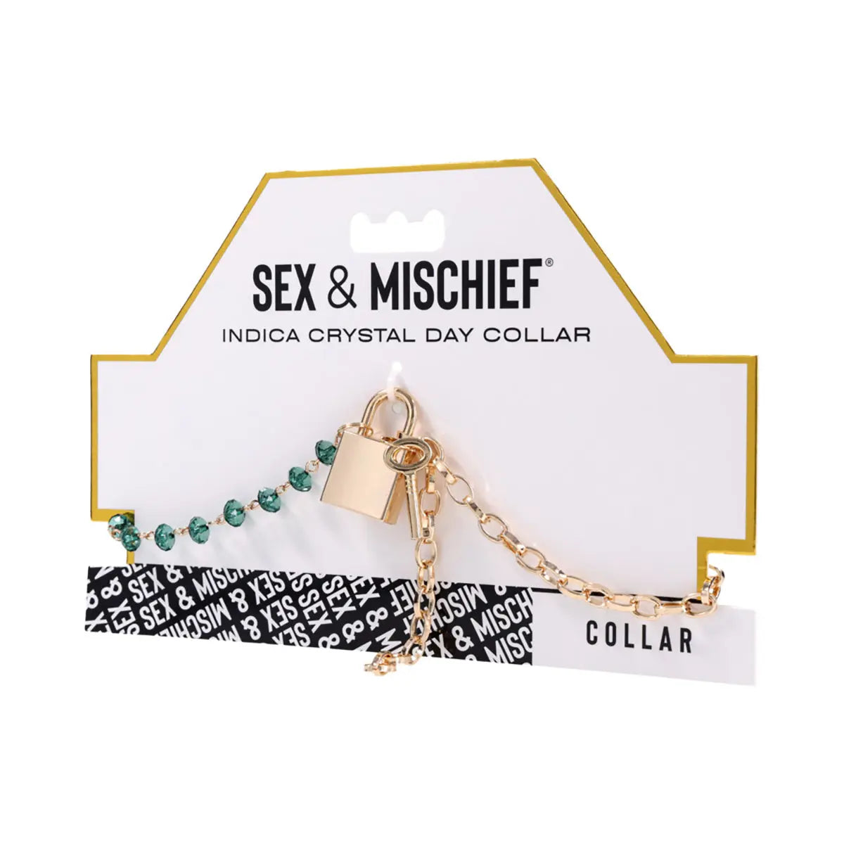 SS S&M Indica Crystal Day Collar Sportsheets
