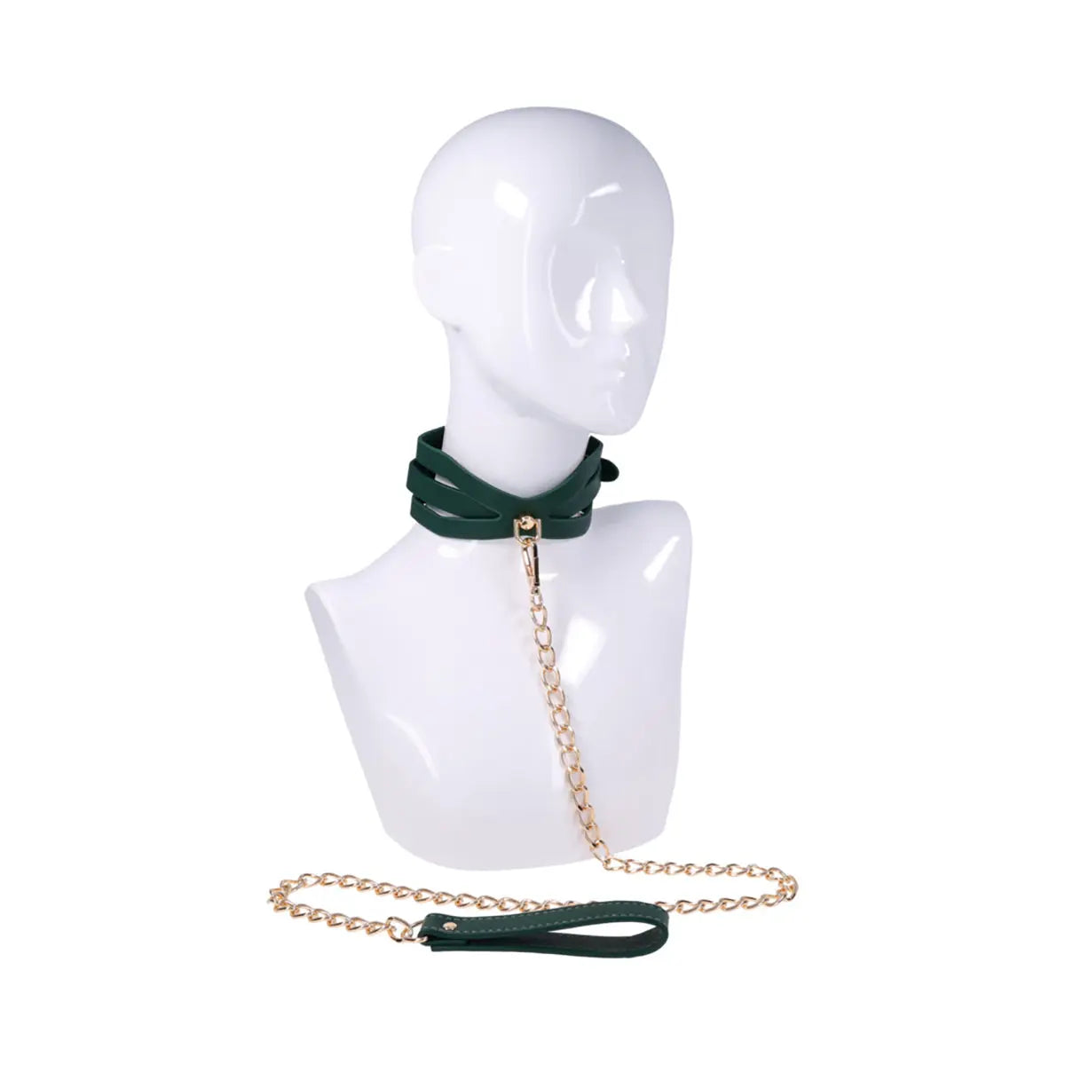 SS S&M Indica Cutout Collar and Leash Sportsheets