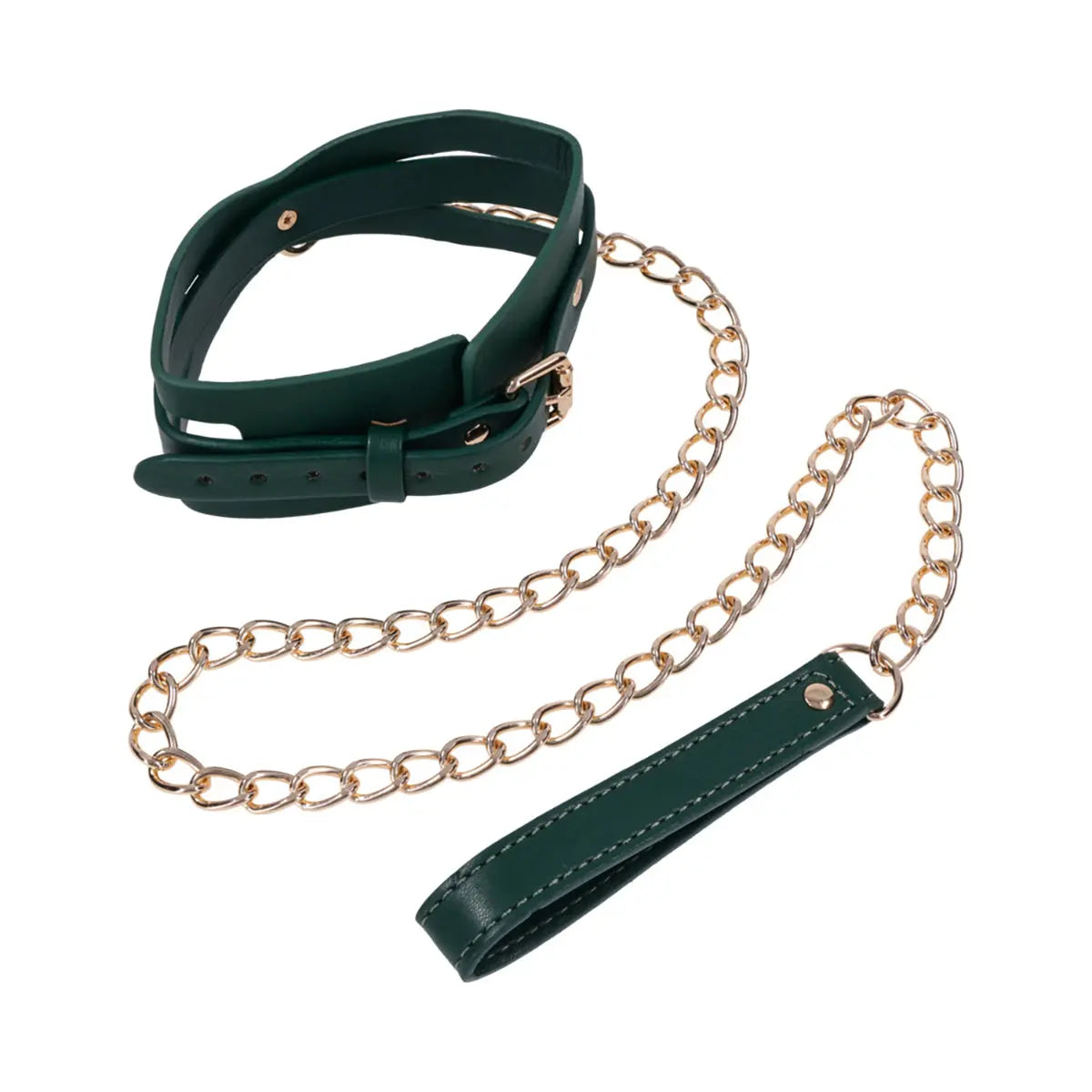 SS S&M Indica Cutout Collar and Leash Sportsheets
