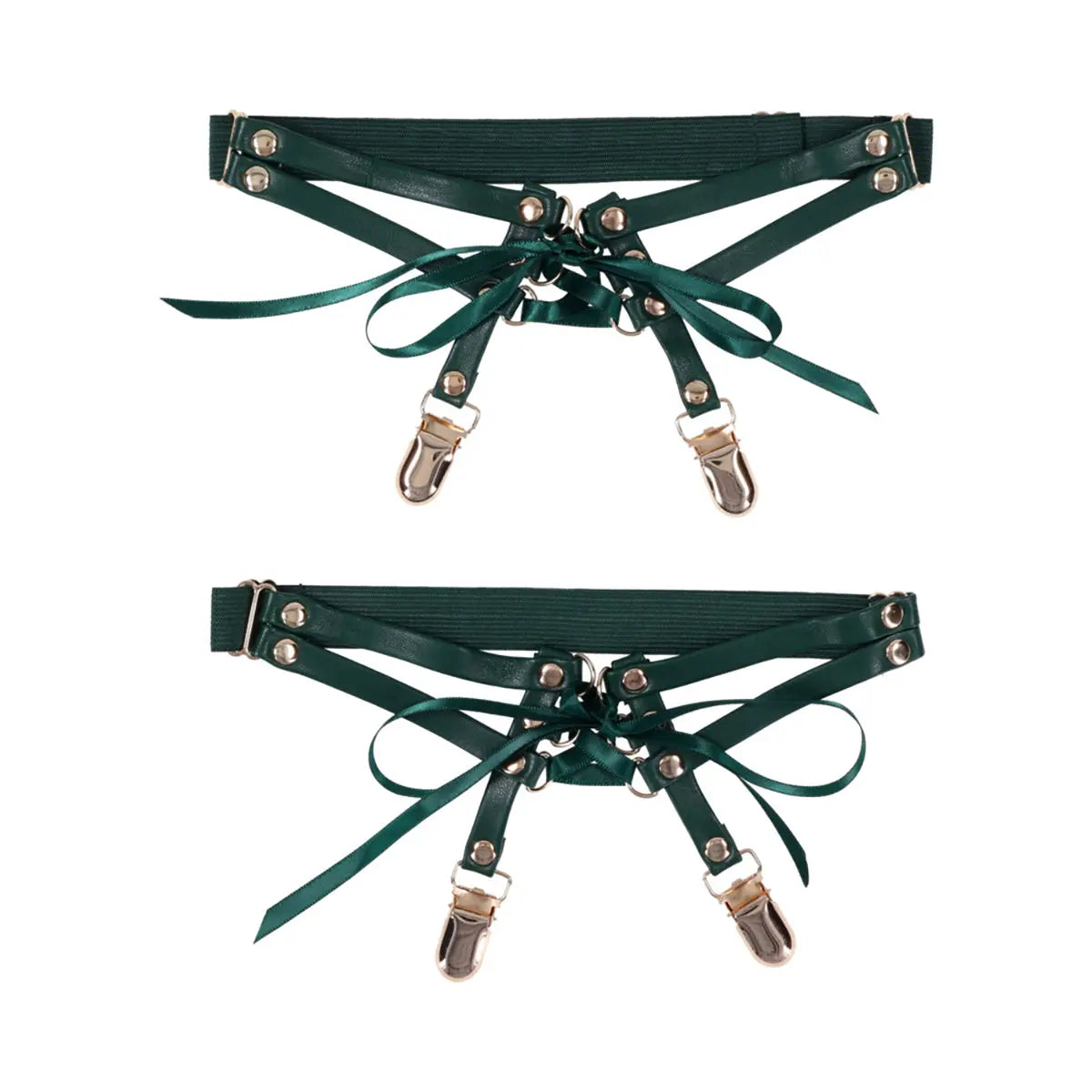 SS S&M Indica Laced Up Garters Sportsheets