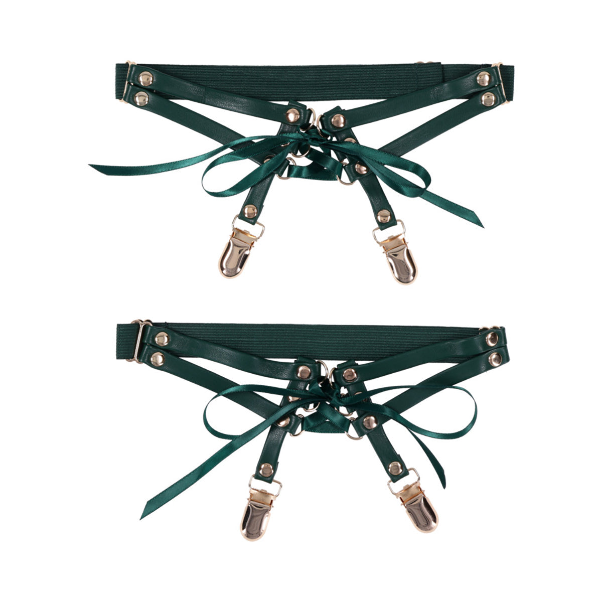 SS S&M Indica Laced Up Garters Sportsheets