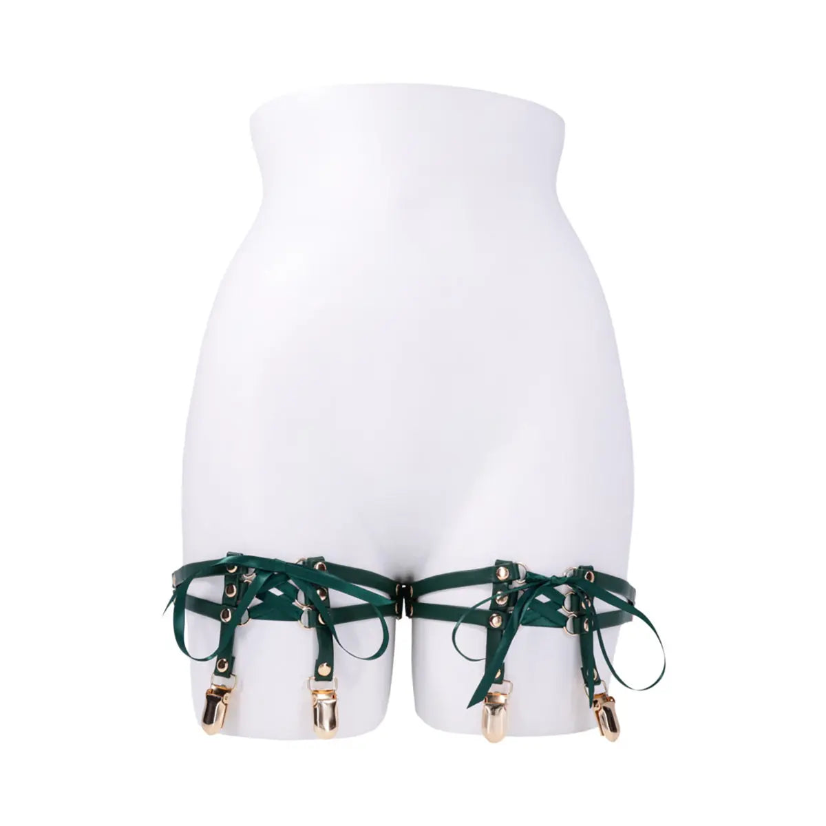 SS S&M Indica Laced Up Garters Sportsheets
