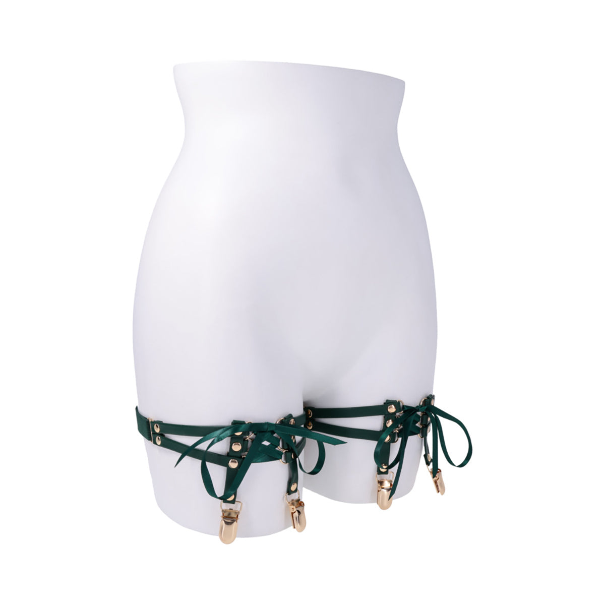SS S&M Indica Laced Up Garters Sportsheets