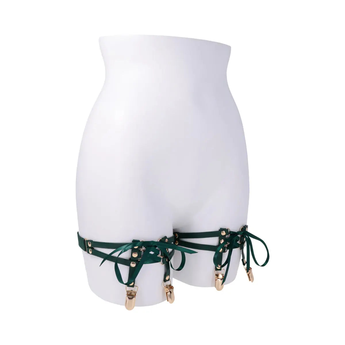 SS S&M Indica Laced Up Garters Sportsheets