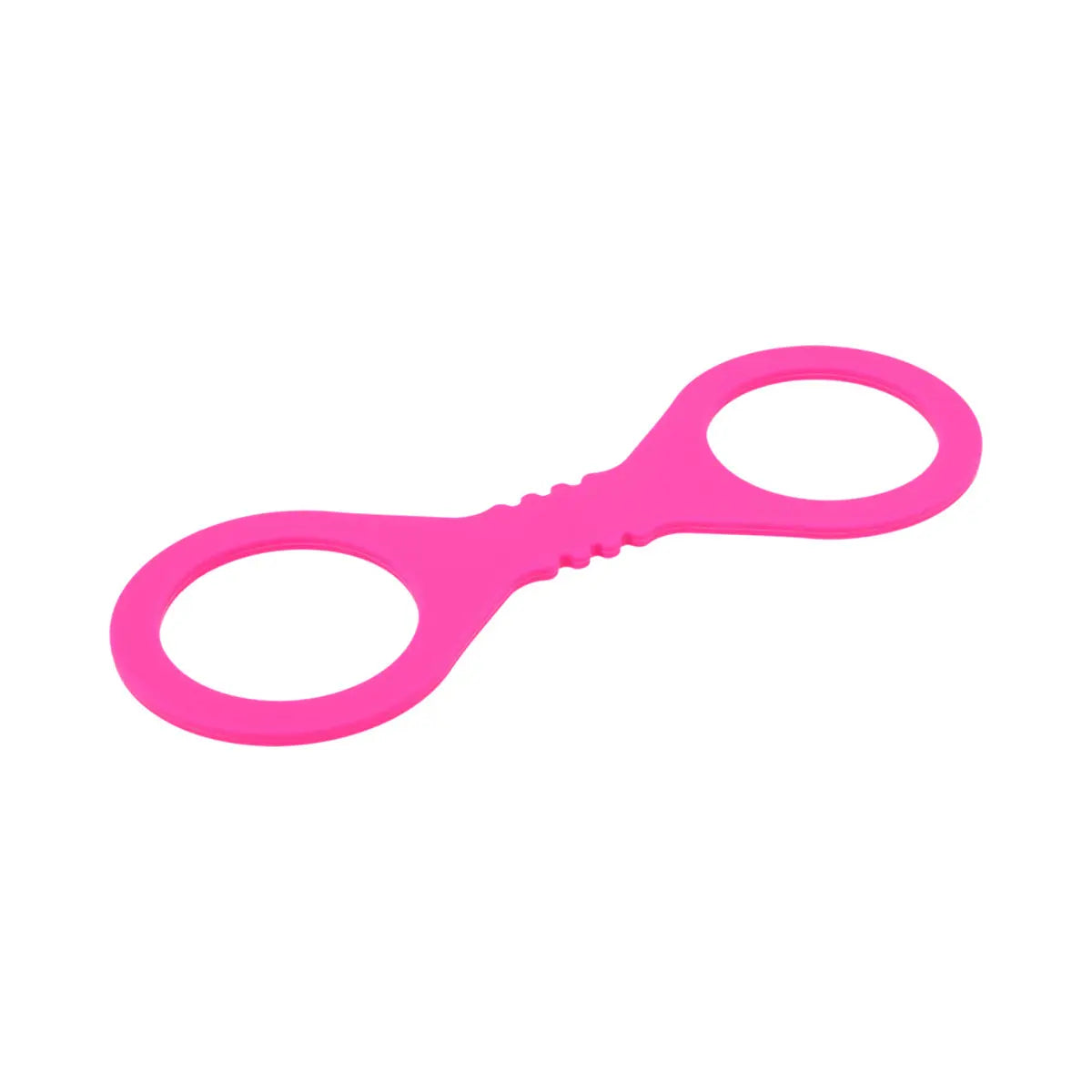 SS S&M Small Hot Pink Silicone Cuffs Sportsheets