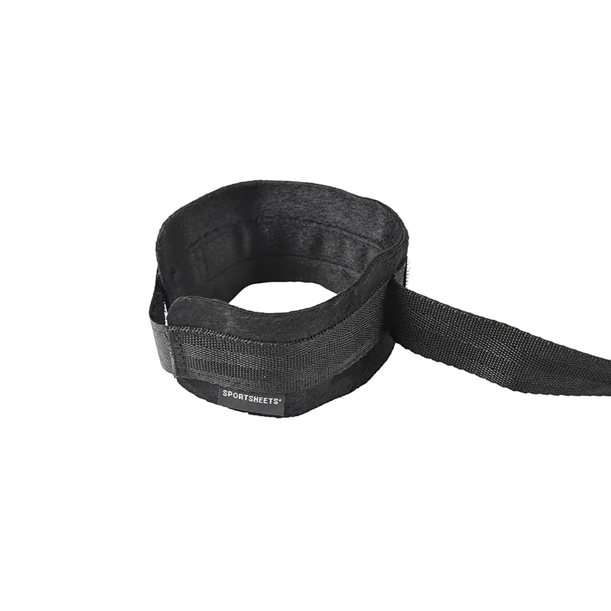 SS Velvet Noir Adjustable HogTieCuff Set Sportsheets