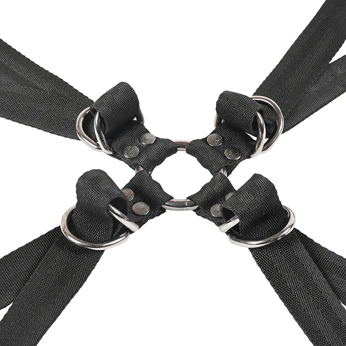 SS Velvet Noir Adjustable HogTieCuff Set Sportsheets