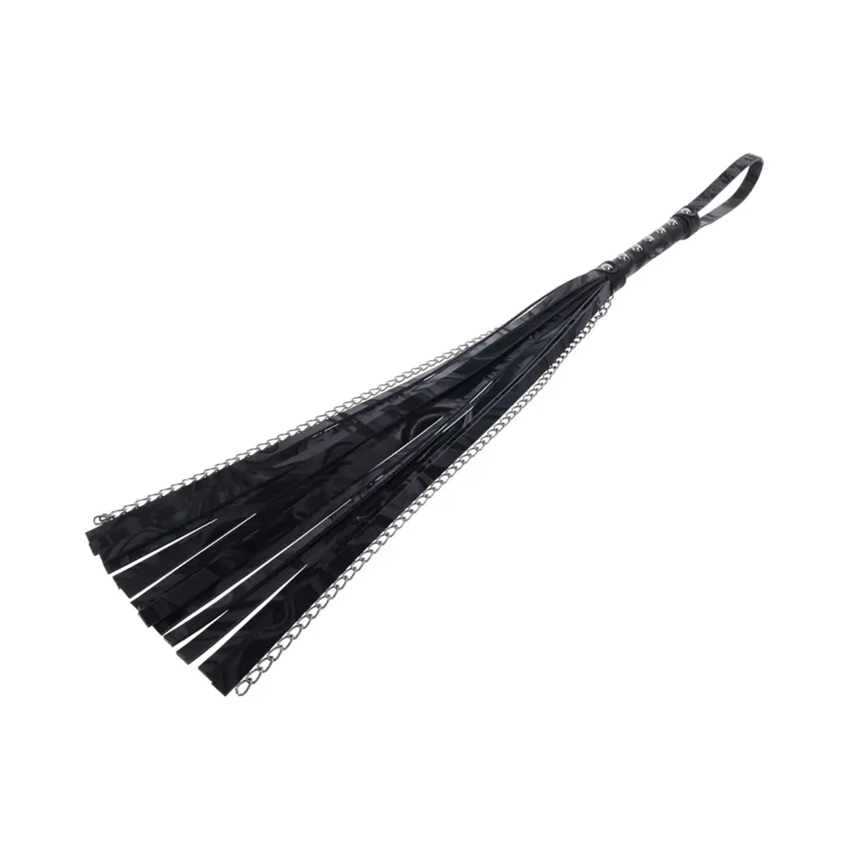 SS Velvet Noir Chain Flogger Sportsheets