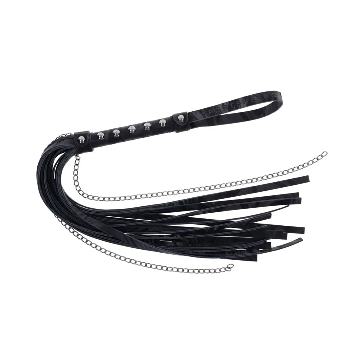 SS Velvet Noir Chain Flogger Sportsheets