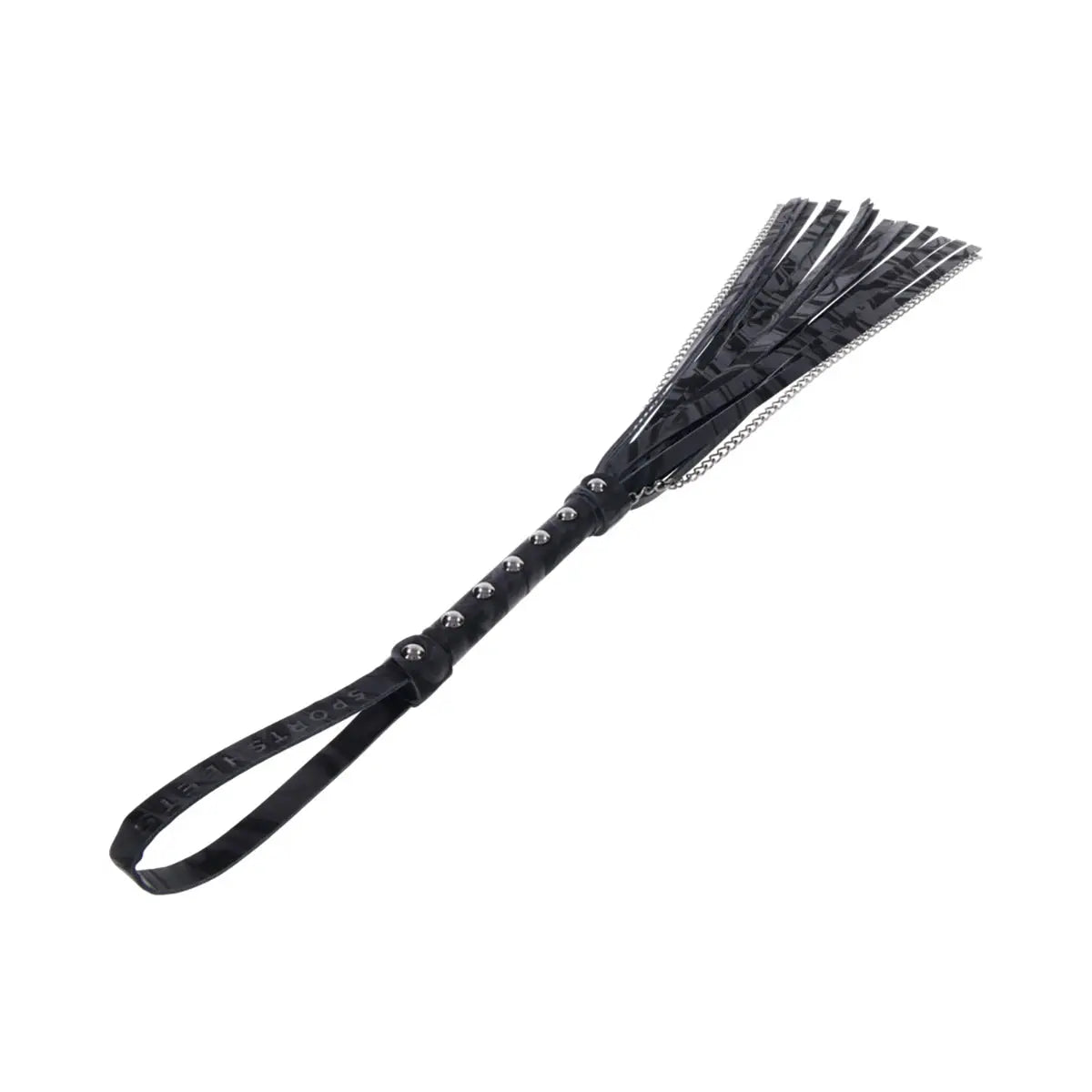 SS Velvet Noir Chain Flogger Sportsheets