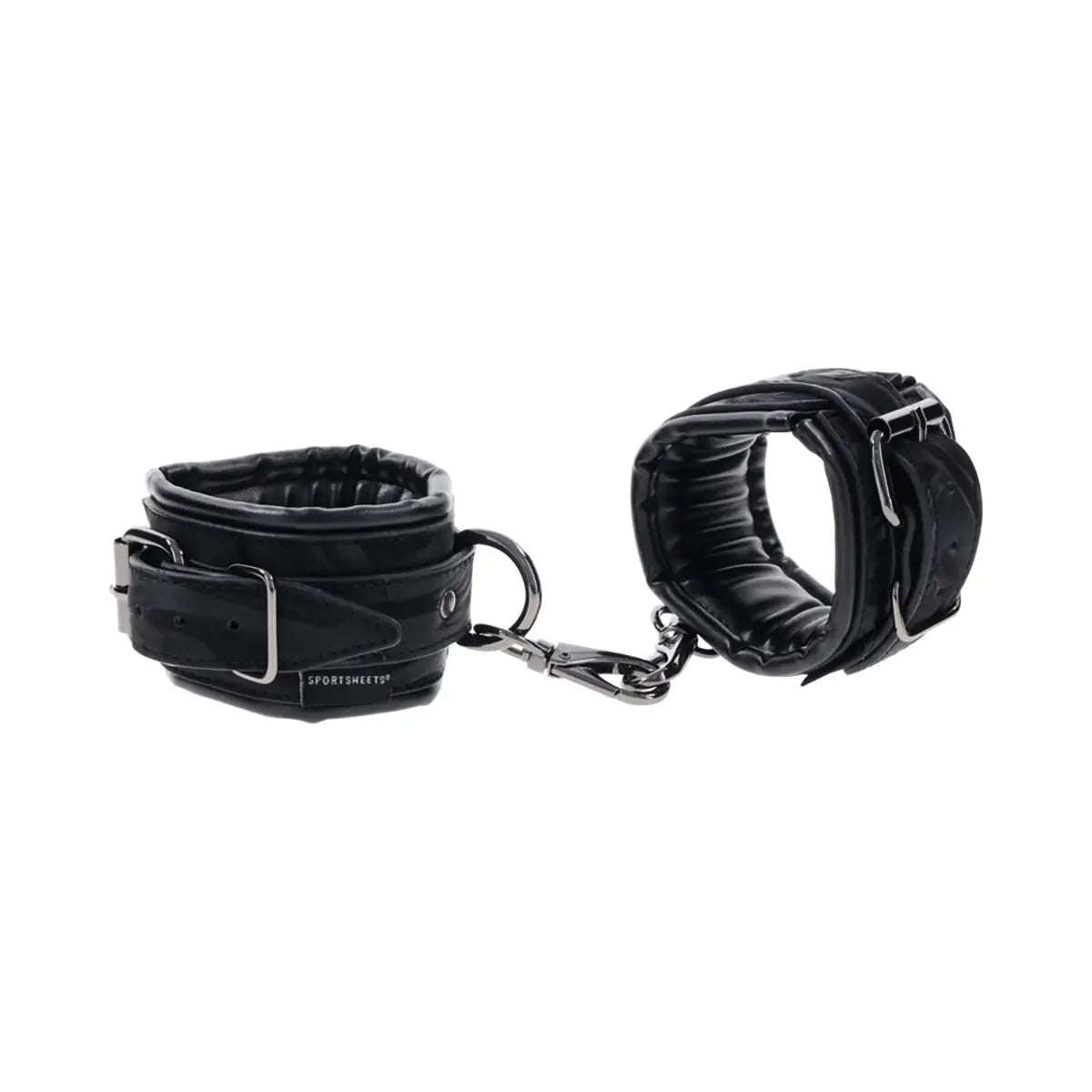 SS Velvet Noir Handcuffs Sportsheets
