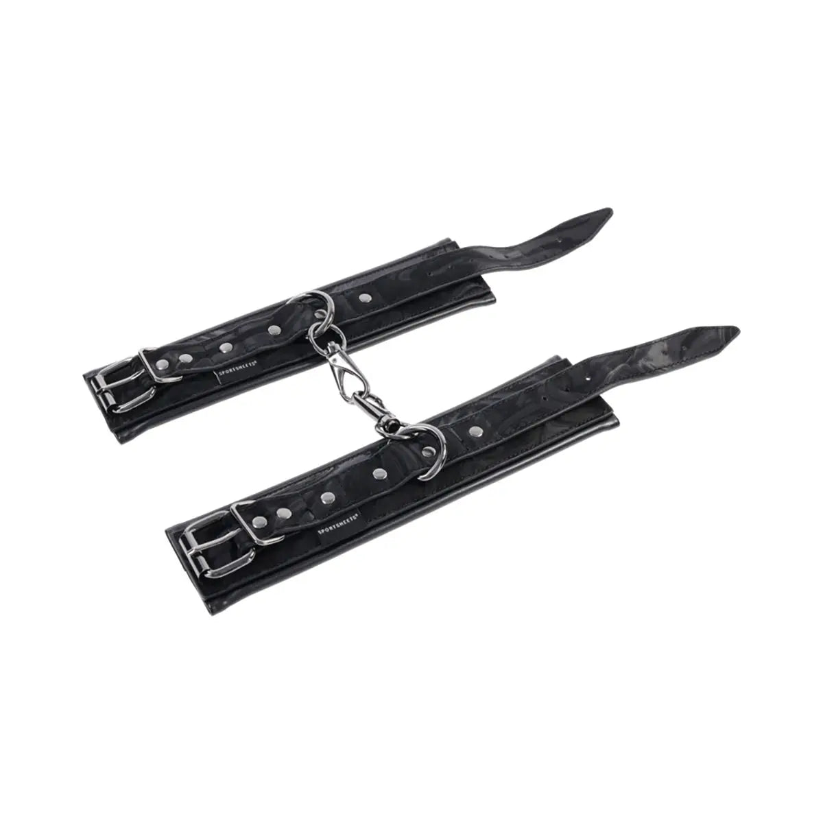 SS Velvet Noir Handcuffs Sportsheets