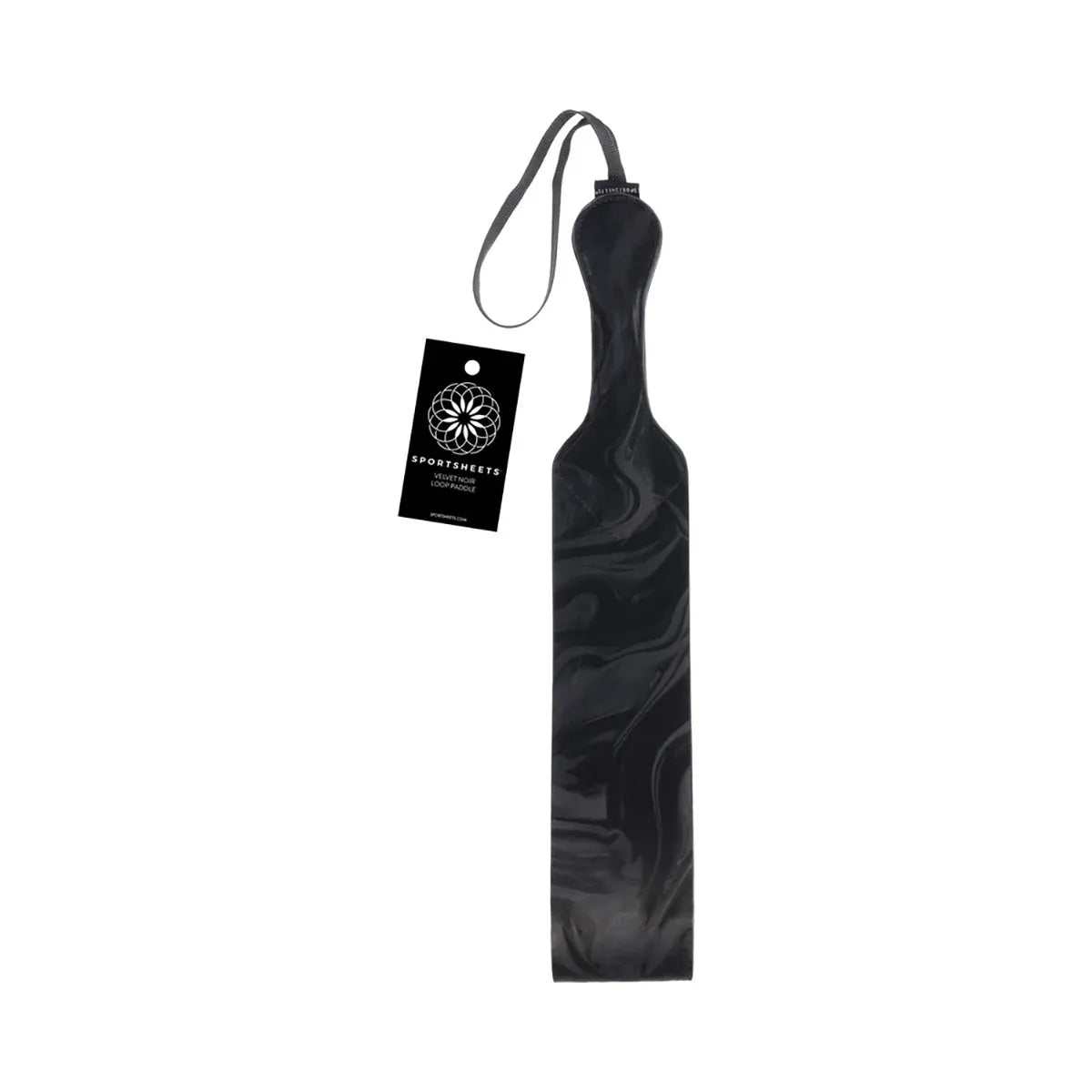 SS Velvet Noir Loop Paddle Sportsheets