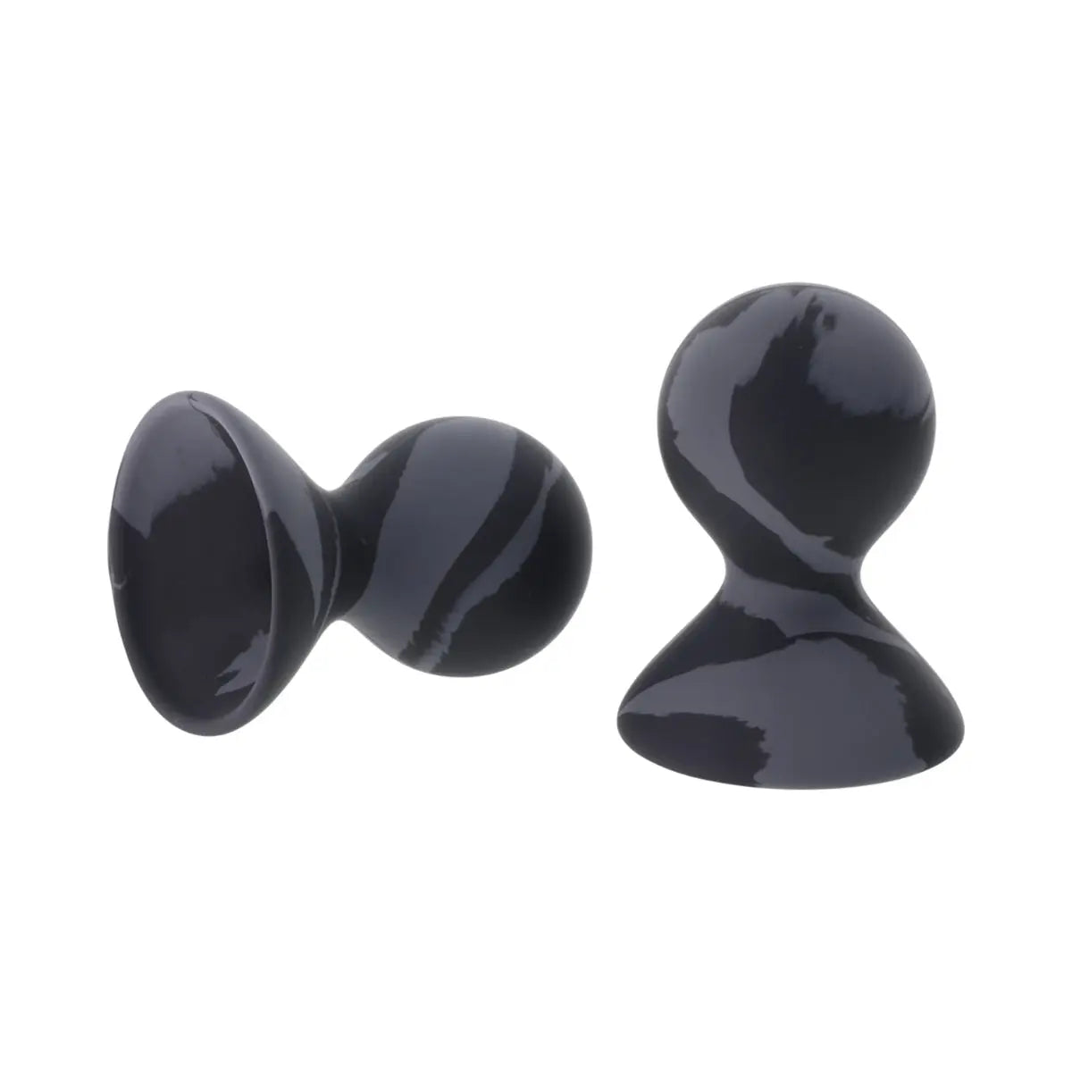SS Velvet Noir Silicone Nipple Suckers Sportsheets