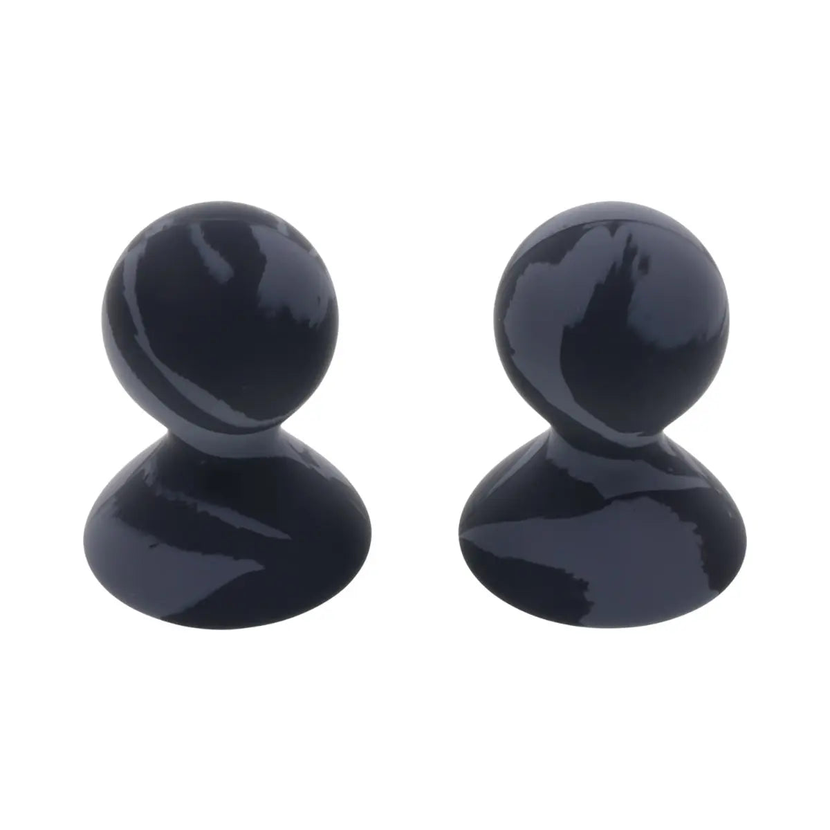 SS Velvet Noir Silicone Nipple Suckers Sportsheets