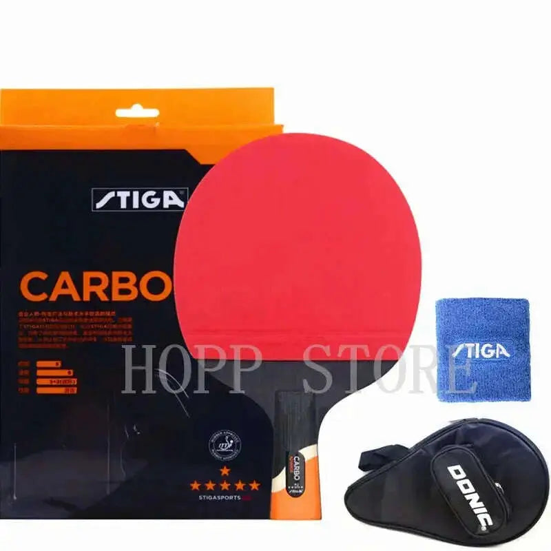 STIGA-6-Star-Racket-Offensive-Professional-Carbon-Pimples-In-Rubber-Original-Stiga-Table-Tennis-Rackets-Ping-Pong-Paddle-Bat-GreatEagleInc-334688641