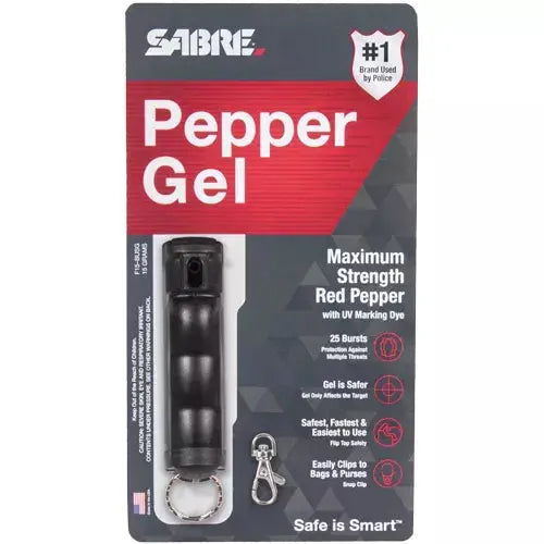 Sabre Red Pepper Gel 15 Grams Hard Case Fox Outdoor