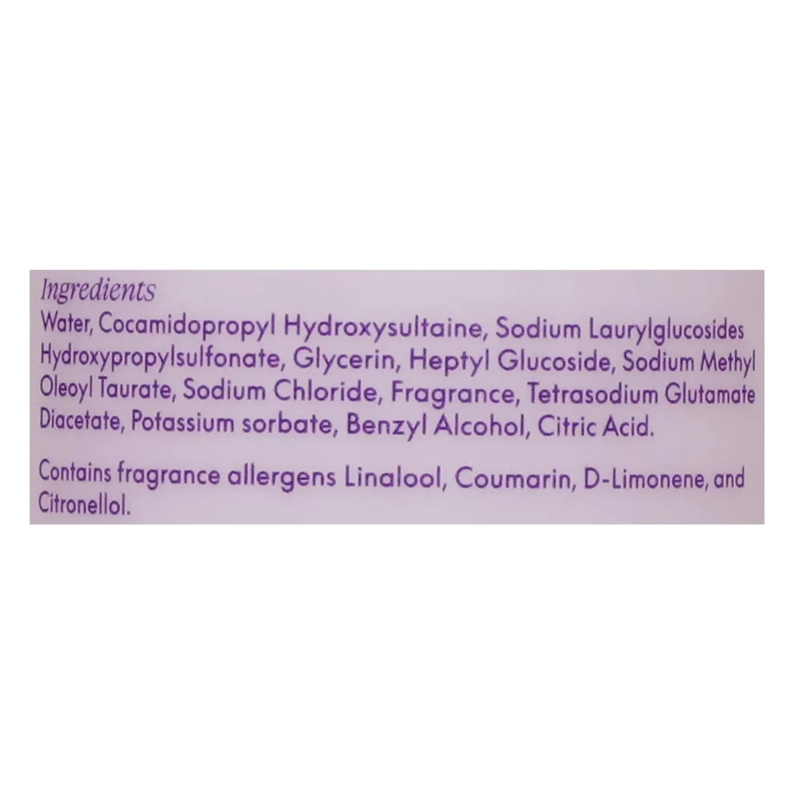 Safely - Hand Soap Liquid Calm - Cs Of 6-12 Fz - GreatEagleInc