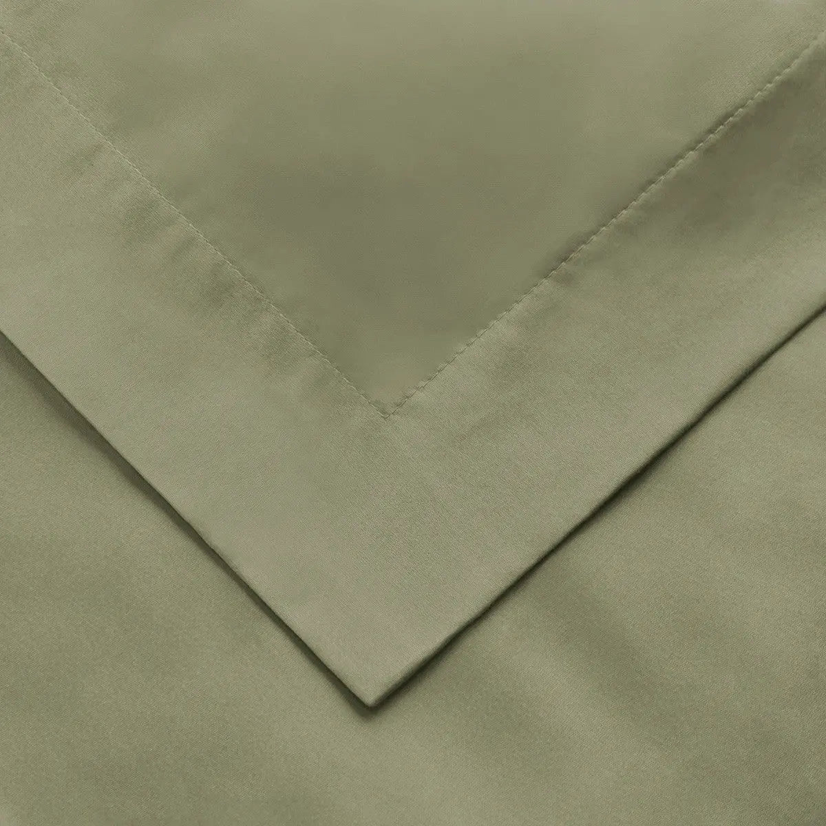 Sage King Cotton Washable Duvet Cover Set With Two Shams Homeroots Bed & Bath