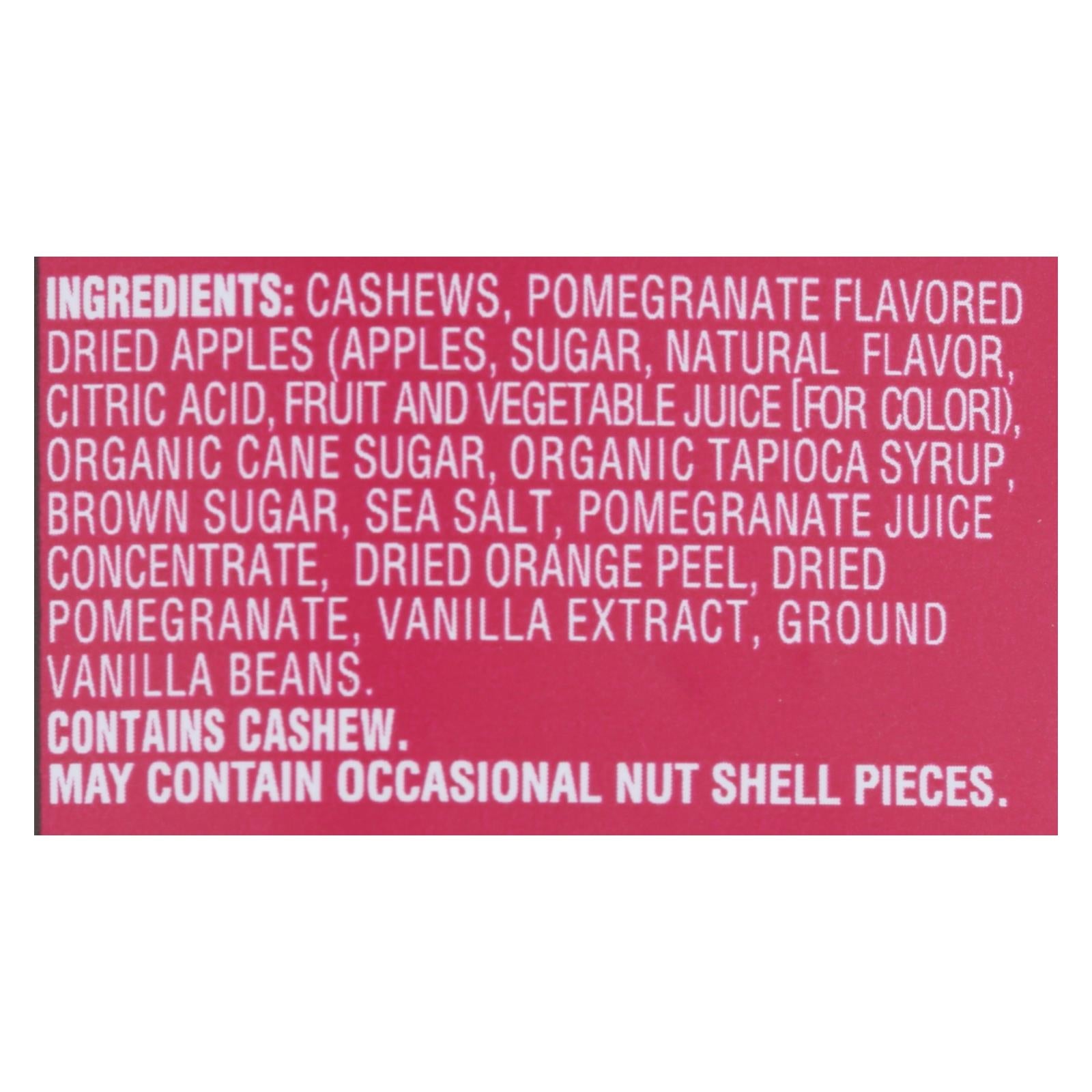 Sahale Snacks Cashews Glazed Nuts - Pomegranate And Vanilla - Case Of 6 - 4 Oz. Sahale Snacks