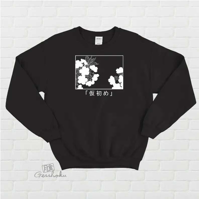 Sakura Japanese Floral Aesthetic Crewneck Sweatshirt Gesshoku Designs