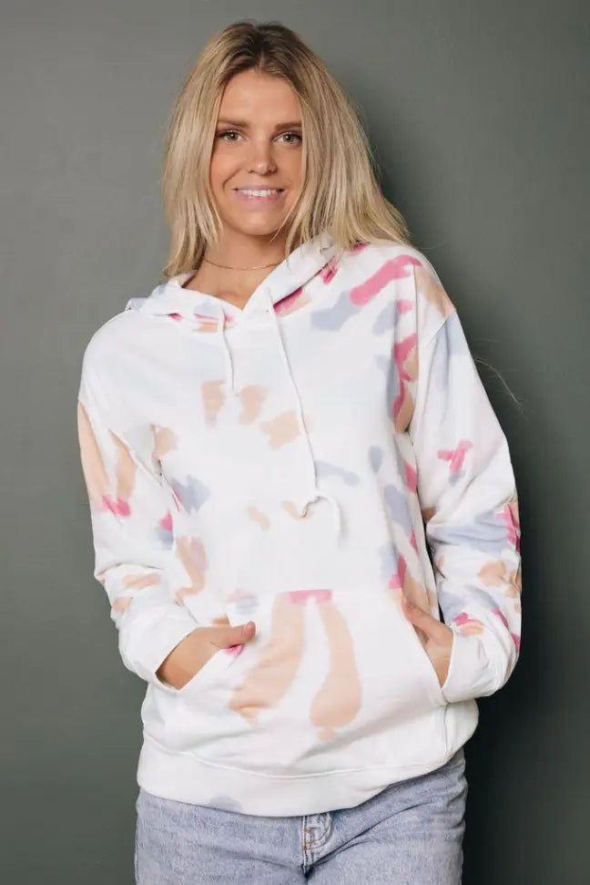 Sally Tie Dye Hoodie Stay Warm in Style