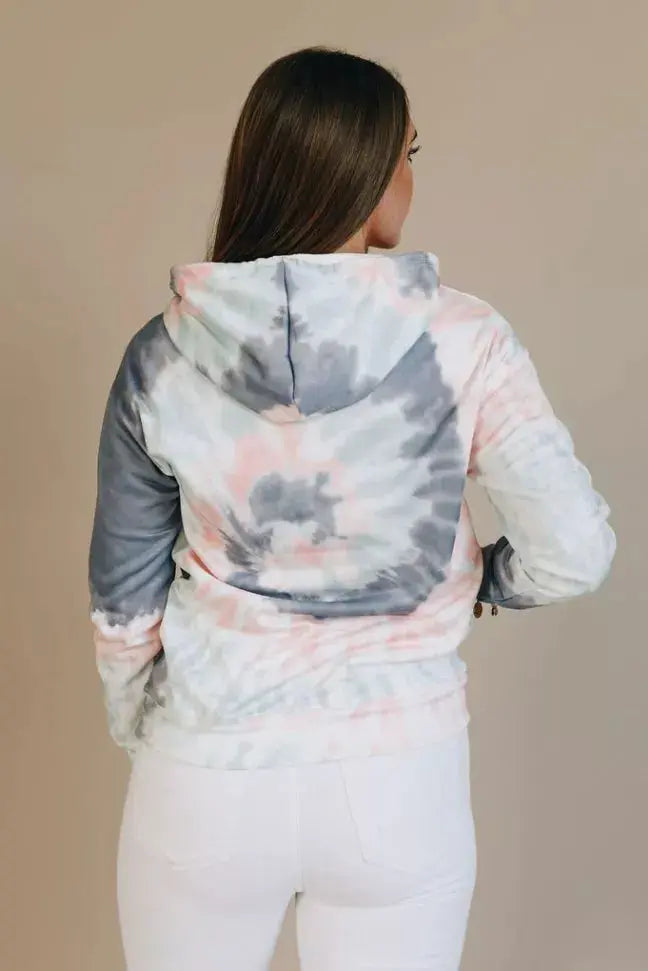 Sally Tie Dye Hoodie Stay Warm in Style