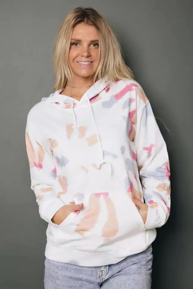Sally Tie Dye Hoodie Stay Warm in Style