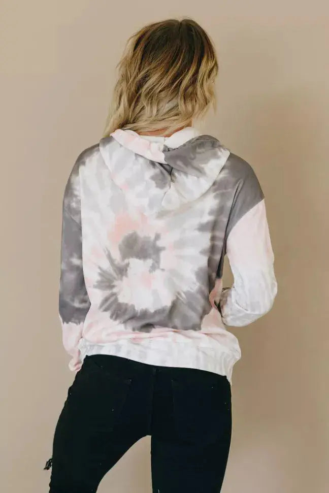 Sally Tie Dye Hoodie Stay Warm in Style