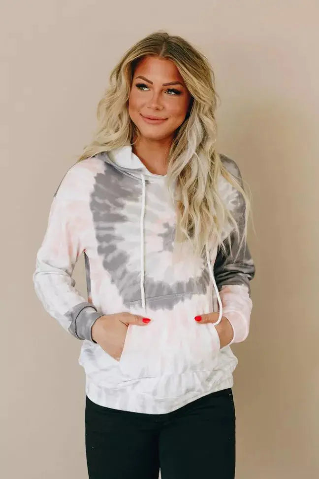 Sally Tie Dye Hoodie Stay Warm in Style