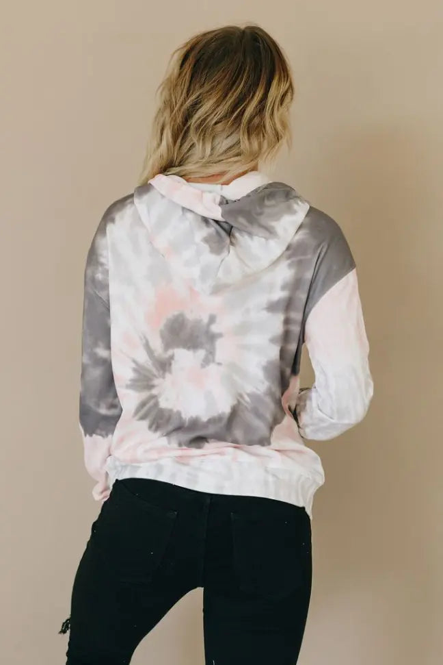 Sally Tie Dye Hoodie Stay Warm in Style