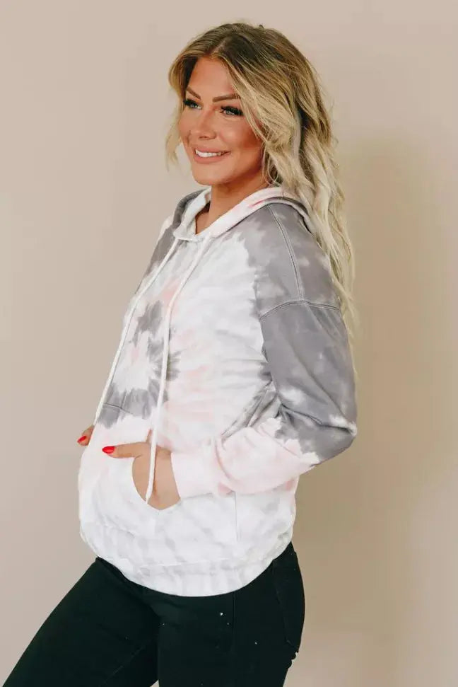 Sally Tie Dye Hoodie Stay Warm in Style
