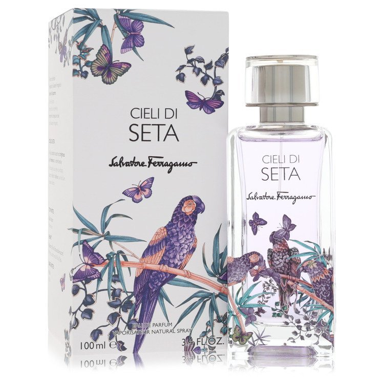 Salvatore Ferragamo  Salvatore Ferragamo Cieli Di Seta by Salvatore Ferragamo Eau De Parfum Spray (Unisex) 1.7 oz for Men for Fragrances for Men Salvatore Ferragamo