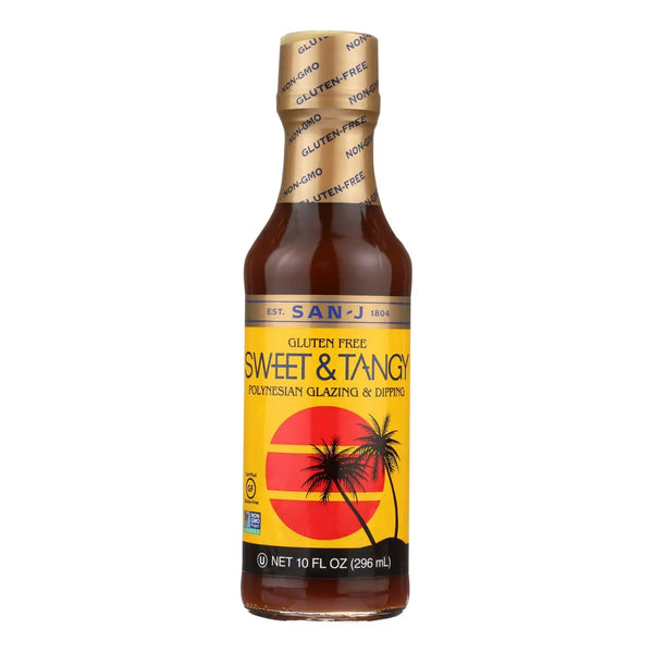 San - J Cooking Sauce - Sweet And Tangy - Case Of 6 - 10 Fl Oz. San-j