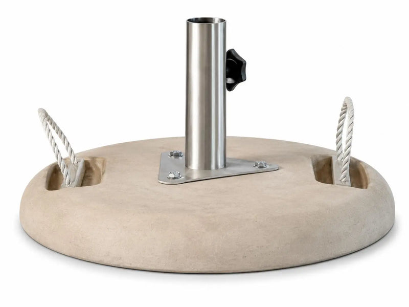 Sand Market Umbrella Concrete Mounted Umbrella Base Homeroots Outdoor