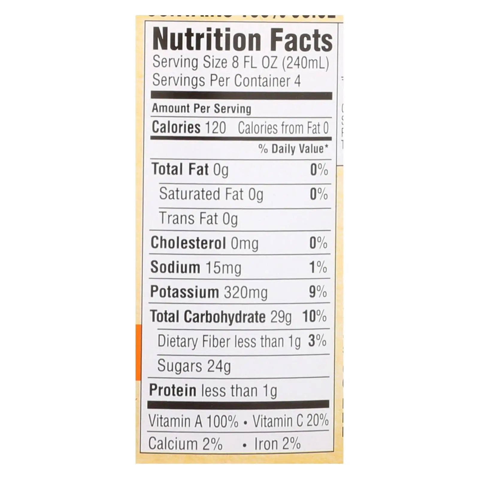 Santa Cruz Organic Orange Mango Juice  - Case Of 6 - 32 Fz Santa Cruz Organic