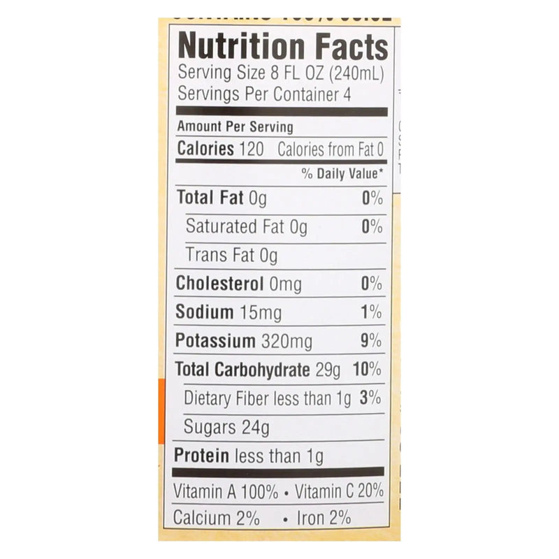 Santa Cruz Organic Orange Mango Juice  - Case Of 6 - 32 Fz Santa Cruz Organic