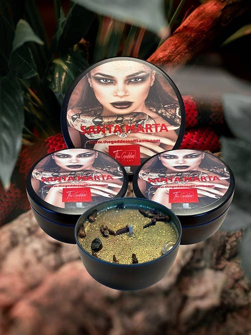 Santa Marta Candle The Goddess of Flame