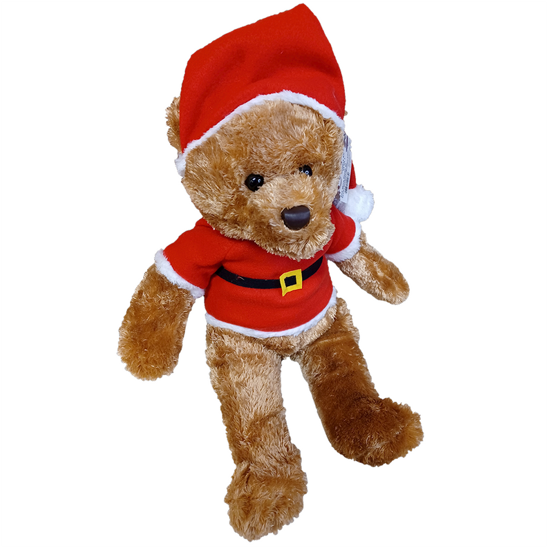 Santa Teddy Bear 18" Plush Stuffed Animal Texas Toy Distribution