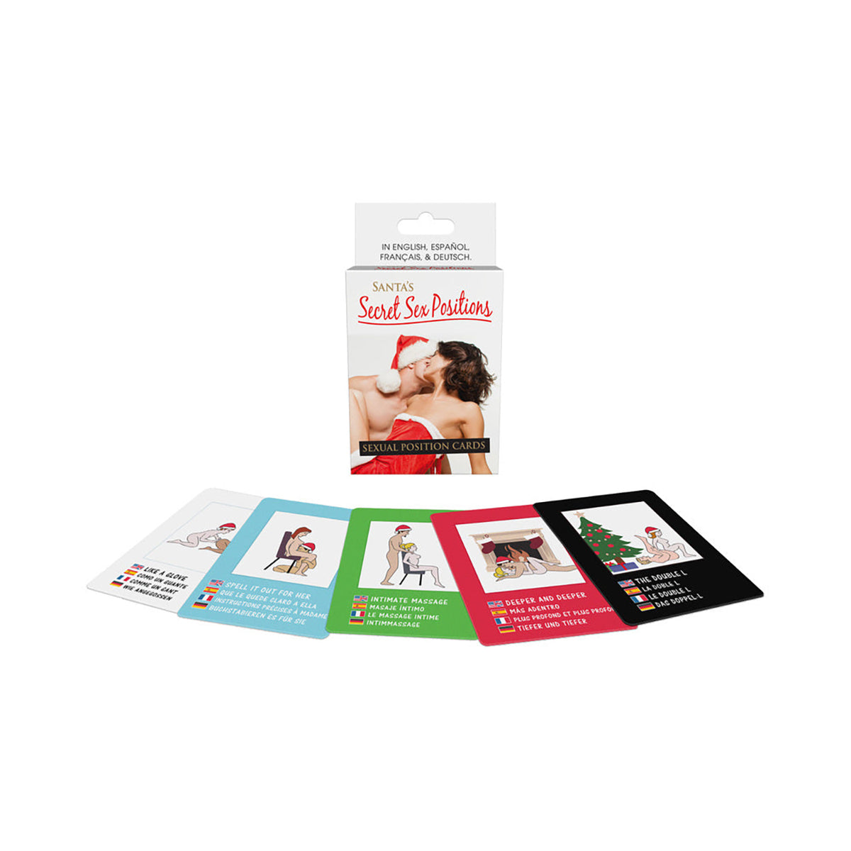 Santa's Secret Sex Positions Cards Kheper Games
