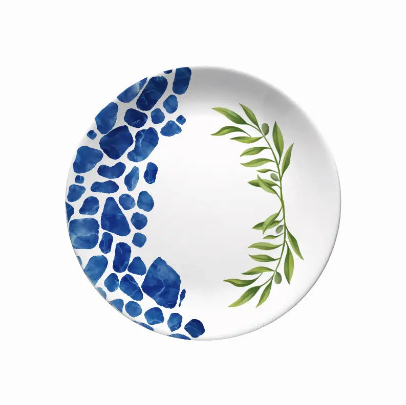 Santorini Cruise Melamine Dessert Plate / Set of 4 Monique Store