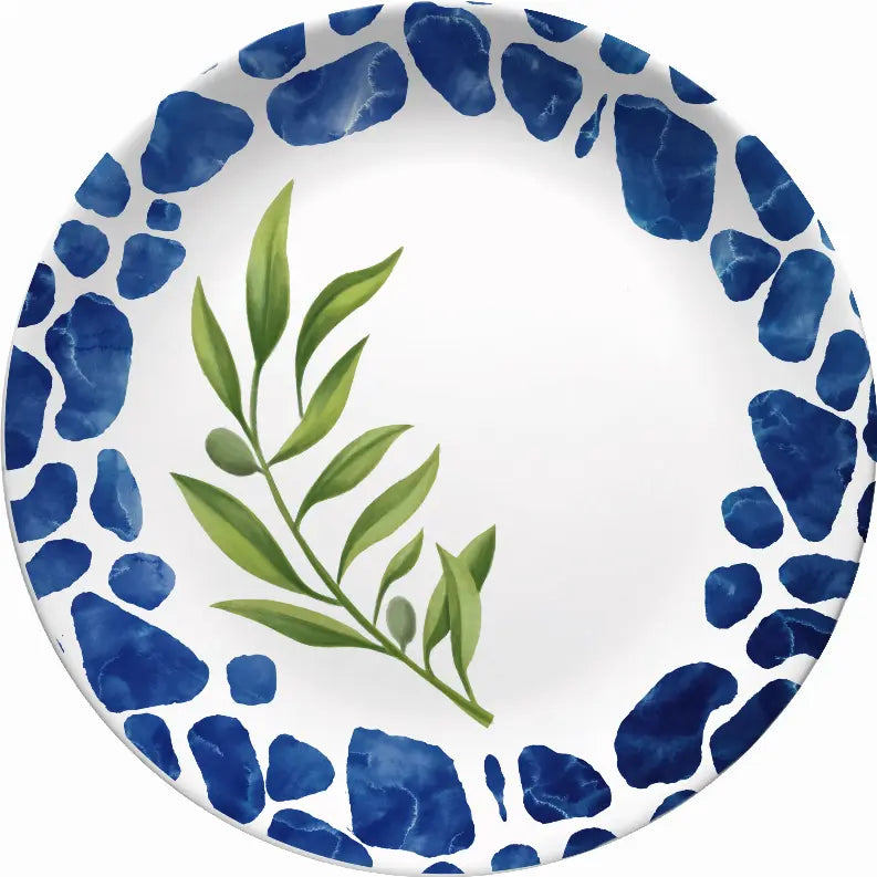 Santorini Cruise Melamine Dessert Plate / Set of 4 Monique Store