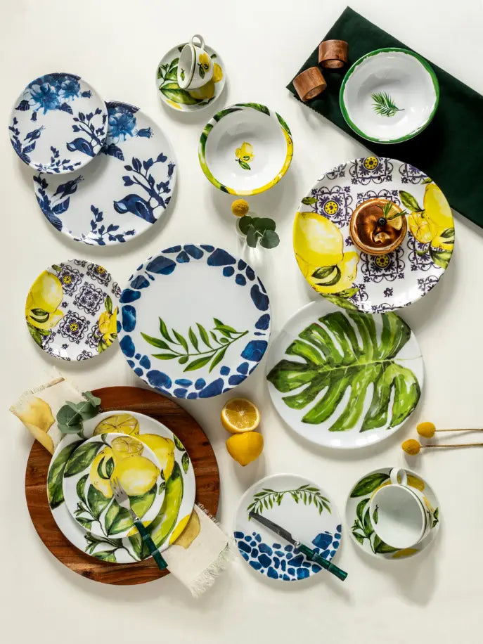 Santorini Cruise Melamine Dessert Plate / Set of 4 Monique Store