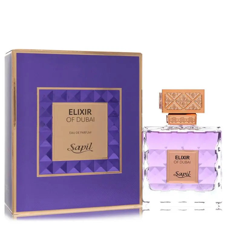 Sapil  Sapil Elixir Of Dubai by Sapil Eau De Parfum Spray (Unisex) 3.4 oz for Women for Fragrances for Women Sapil