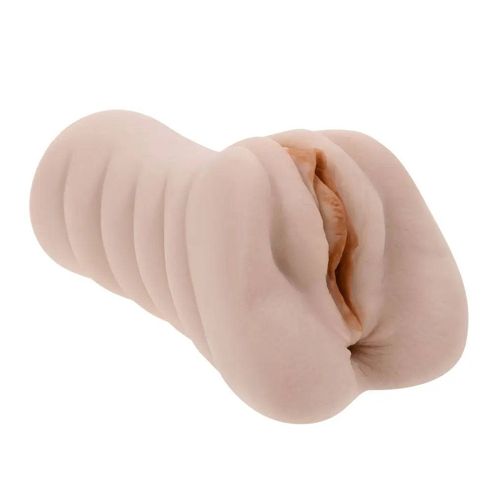 Sasha Grey Movie with Vagina and Anal Stroker - White Evolved Novelties