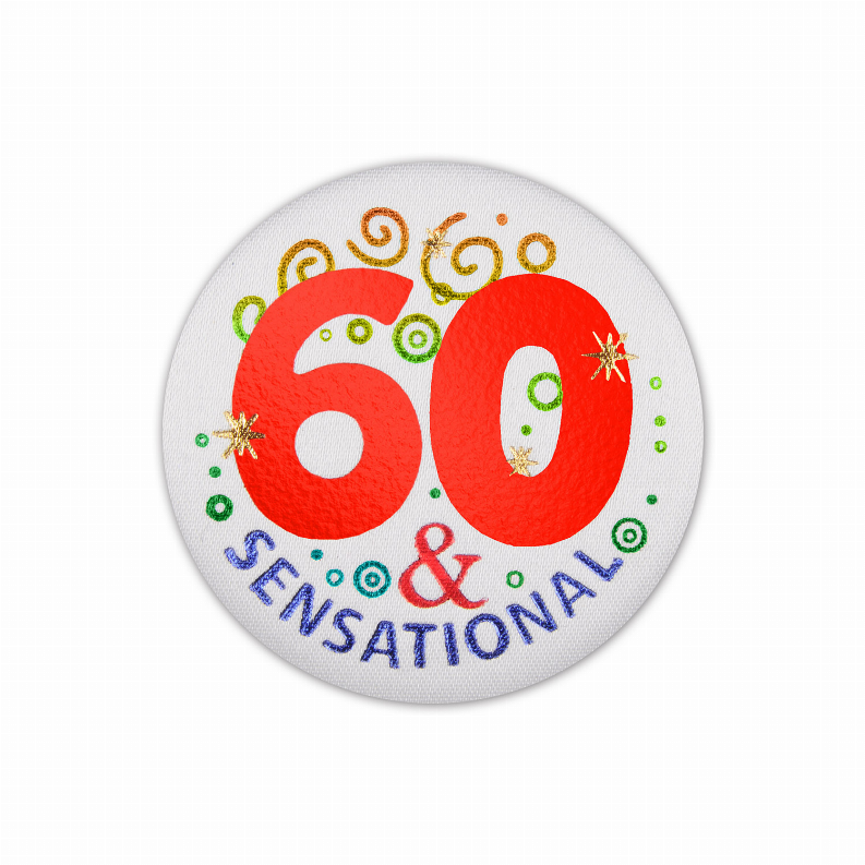 Satin Buttons (Multiple Designs Available) Beistle