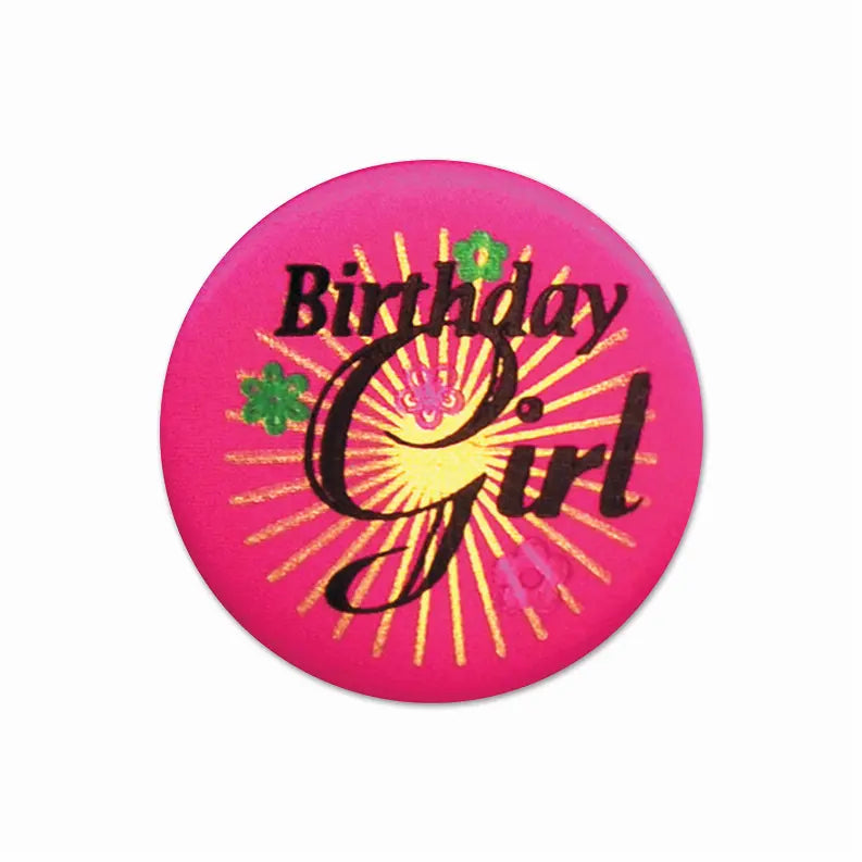 Satin Buttons (Multiple Designs Available) Beistle