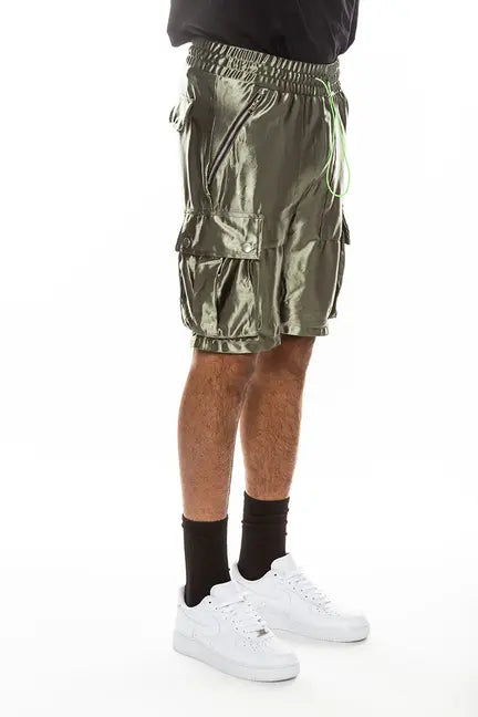 Satin Cargo Shorts WEIV