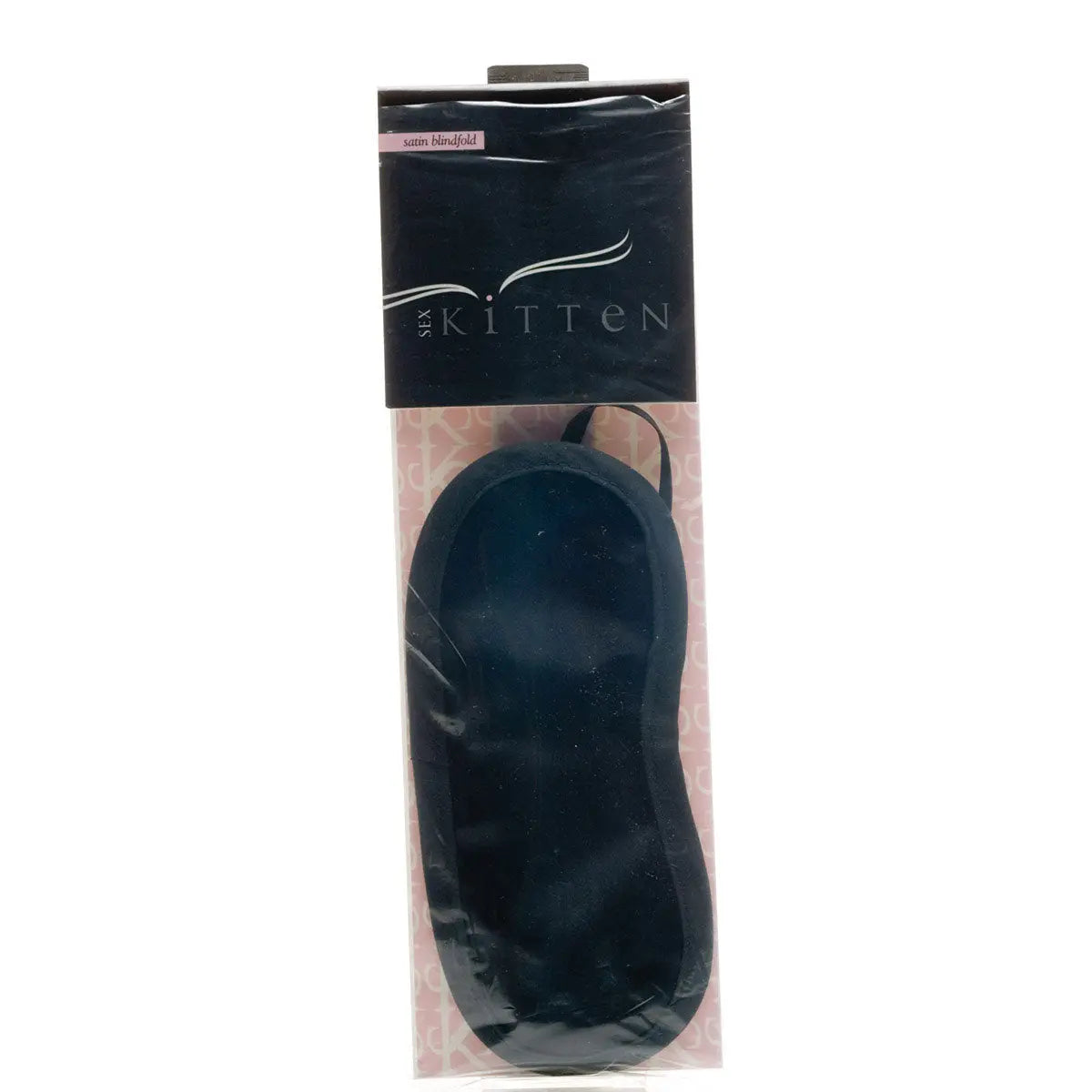 Satin Eye Mask - Black Foxtails