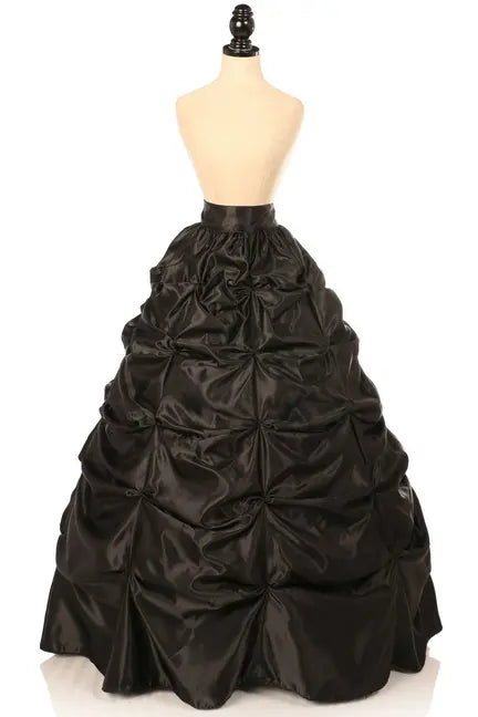 Satin Pick-Up Long Skirt Daisy Corsets